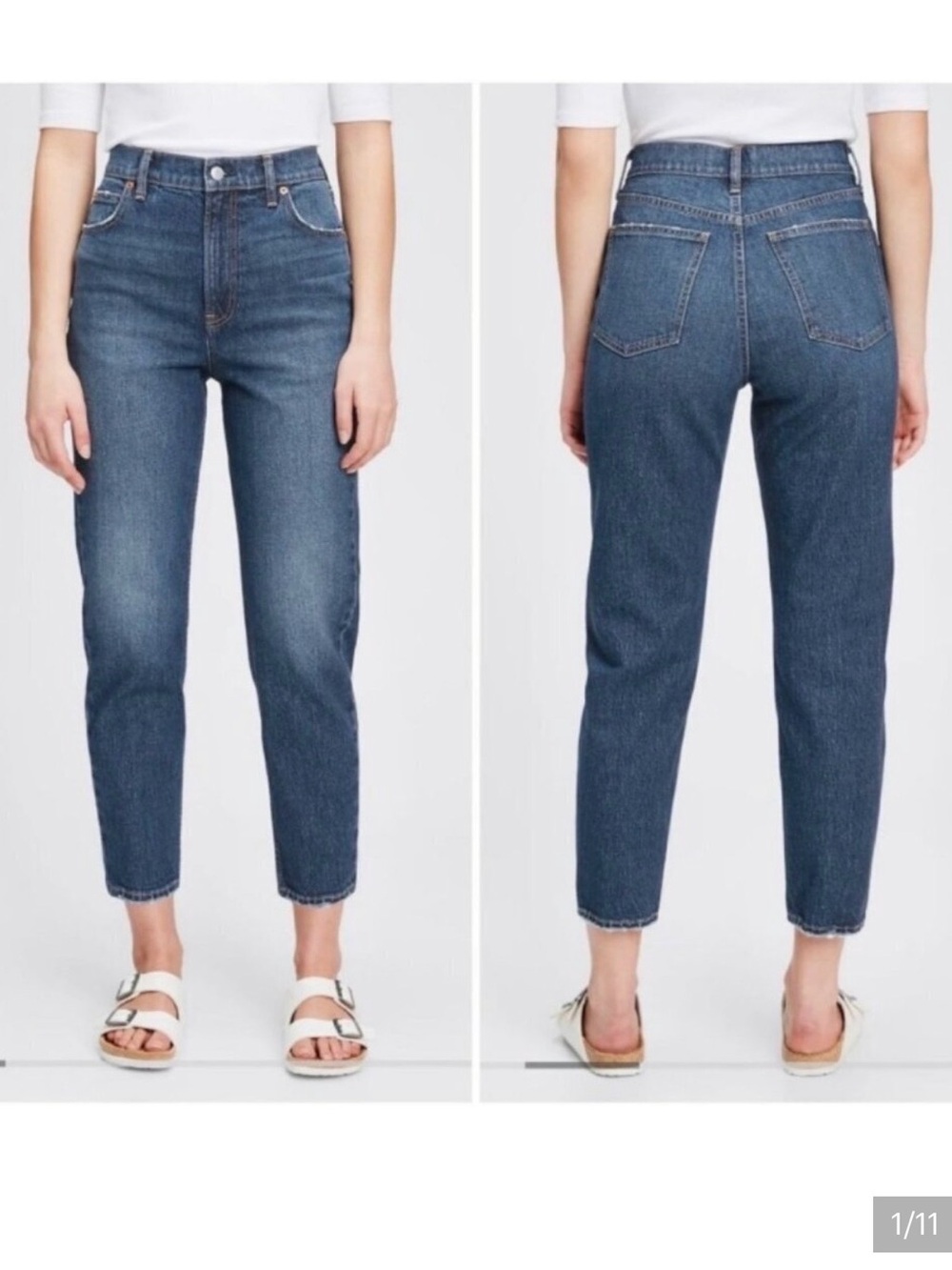 Gap mom jeans high rise